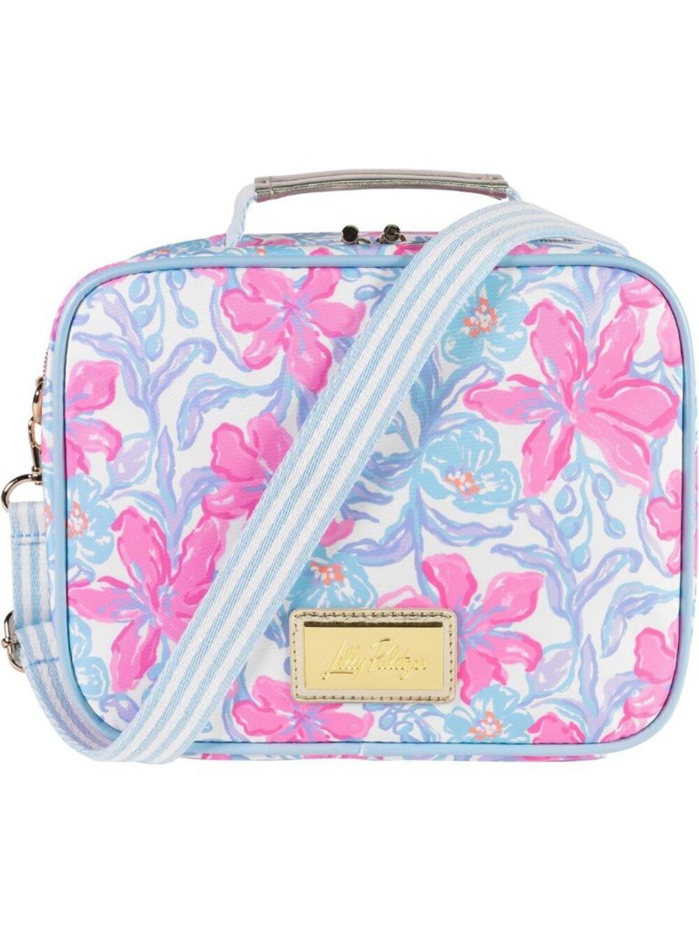 Insulated Lunch Box - Stylish Beachside Haven Design, Perfect for Travel & Work